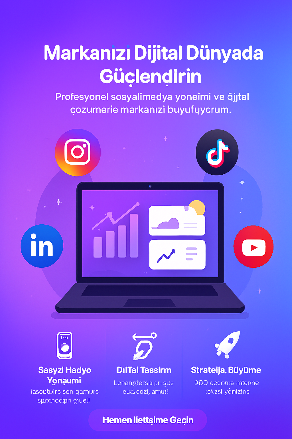 profesyonel sosyal medya yönetimi